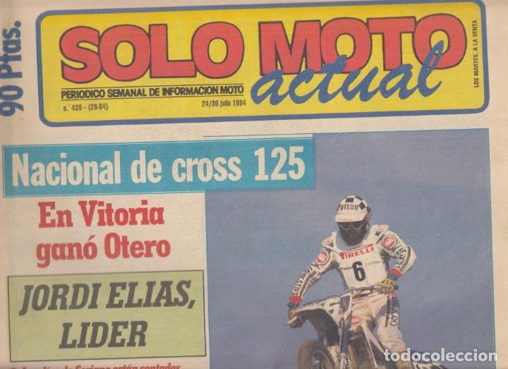 Cars and Motorcycles: REVISTA SOLO MOTO ACTUAL N 439 A&Ntilde;O 1984.