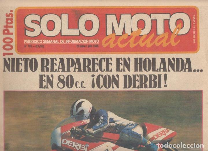 Cars and Motorcycles: REVISTA SOLO MOTO ACTUAL N&ordm; 485
