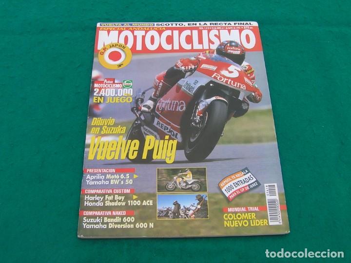 Cars and Motorcycles: Revista Motociclismo. N&ordm; 1418. 25 abril-1 mayo 1995. G.P. Jap&oacute;n, Puig, Comparativas y Presentaci&oacute;n.