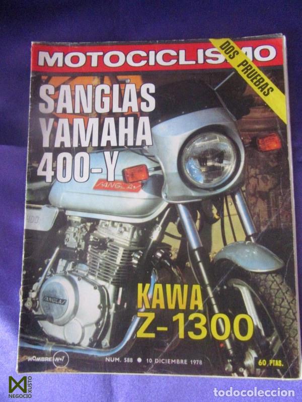 Cars and Motorcycles: MOTOCICLISMO N&ordm; 588. 10 DICIEMBRE 1978