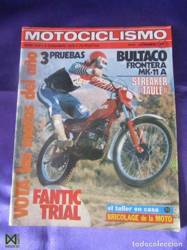 Cars and Motorcycles: MOTOCICLISMO N&ordm; 636. 8 DICIEMBRE 1978