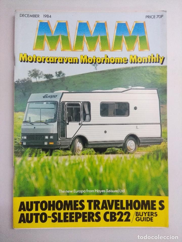 Automobili e Motociclette: REVISTA MOTOR CARAVAN,MOTORHOME,MONTHLY/AUTOCARAVANAS/EDICION INGLESA A&Ntilde;OS 80.