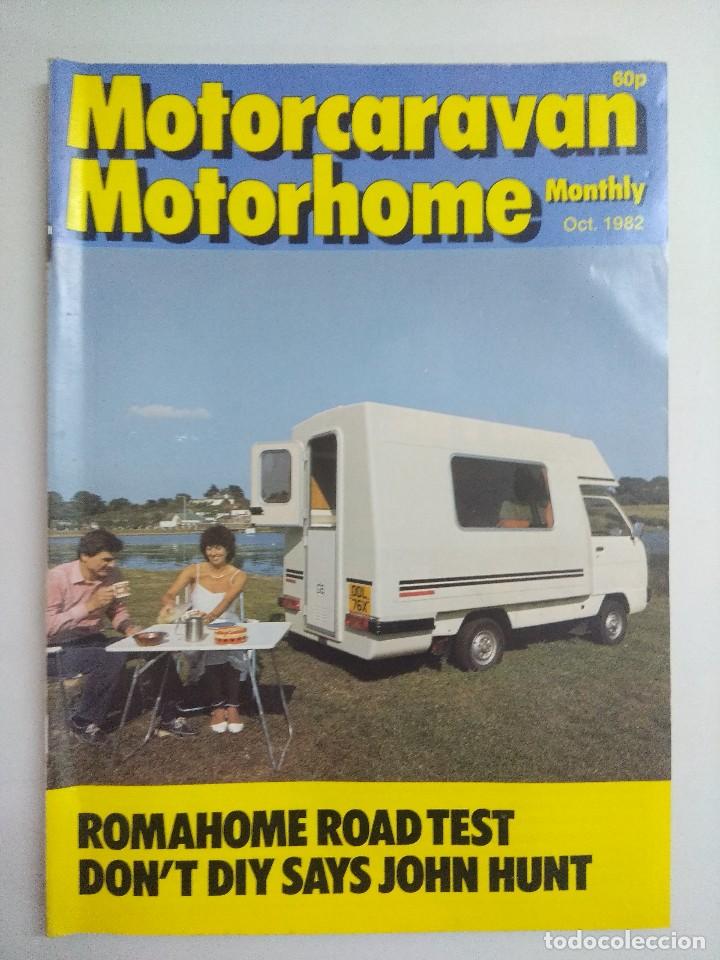 Automobili e Motociclette: REVISTA MOTOR CARAVAN,MOTORHOME,MONTHLY/AUTOCARAVANAS/EDICION INGLESA A&Ntilde;OS 80.