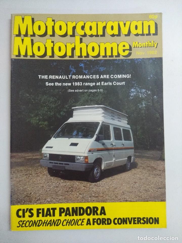Automobili e Motociclette: REVISTA MOTOR CARAVAN,MOTORHOME,MONTHLY/AUTOCARAVANAS/EDICION INGLESA A&Ntilde;OS 80.