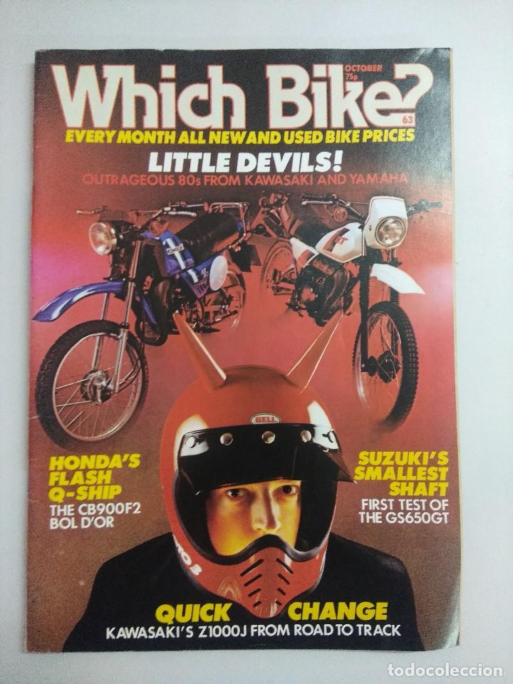 Automobili e Motociclette: REVISTA MOTOS/WHICH BIKE/EDICION INGLESA A&Ntilde;OS 80.