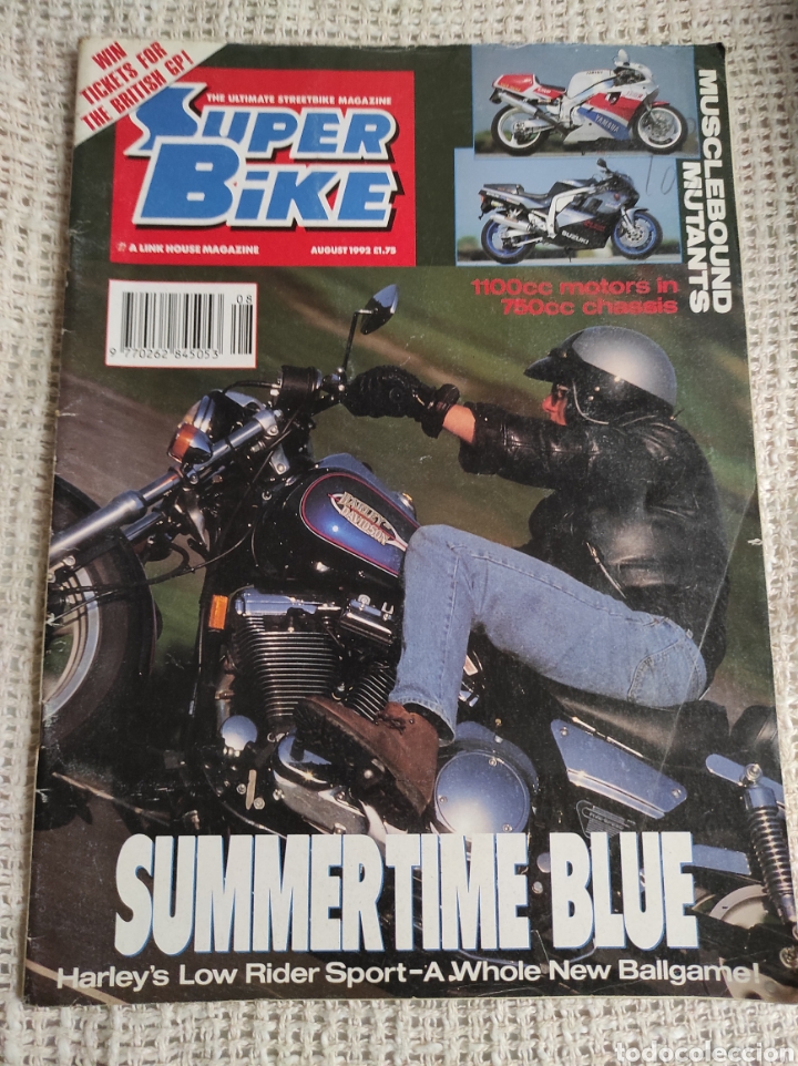 Automobili e Motociclette: SUPERBIKE N&ordm; 8 AUGUST 1992 MAGAZINE