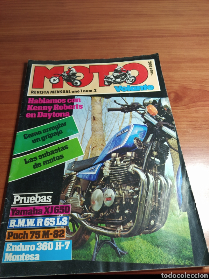 Coches y Motocicletas: Revista moto volante prueba Puch 75 m-82 enduro montesa 360 h-7