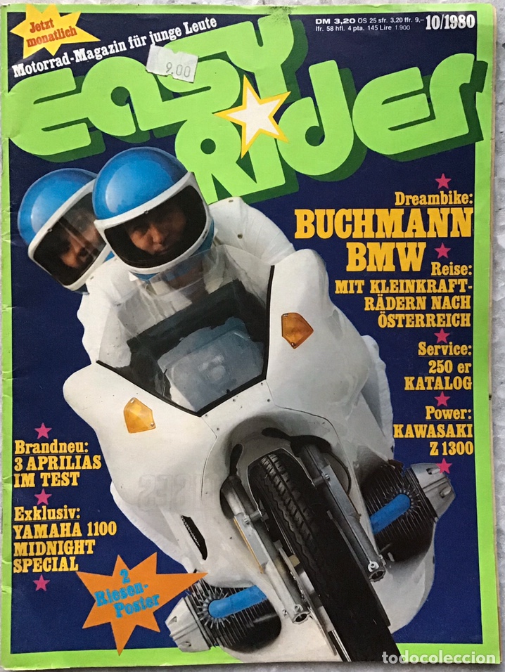 Autos und Motorr&auml;der: Revista Easy Rider Octubre 1980 en alem&aacute;n