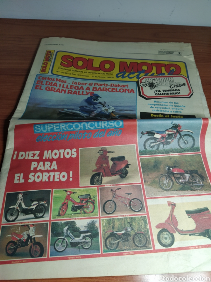 Cars and Motorcycles: S&oacute;lo moto actual 561 86/87