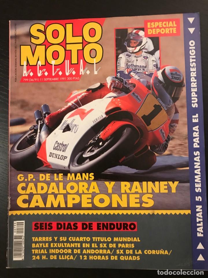Cars and Motorcycles: SOLO MOTO ACTUAL N&ordm; 799 - SUPERPRESTIGIO SUPERCROSS GP BRASIL JORDI TARRES TRIAL CARDUS CADALORA