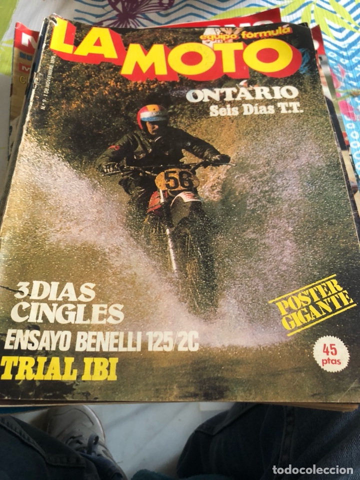 Voitures et Motocyclettes: Revista la moto a&ntilde;o 75