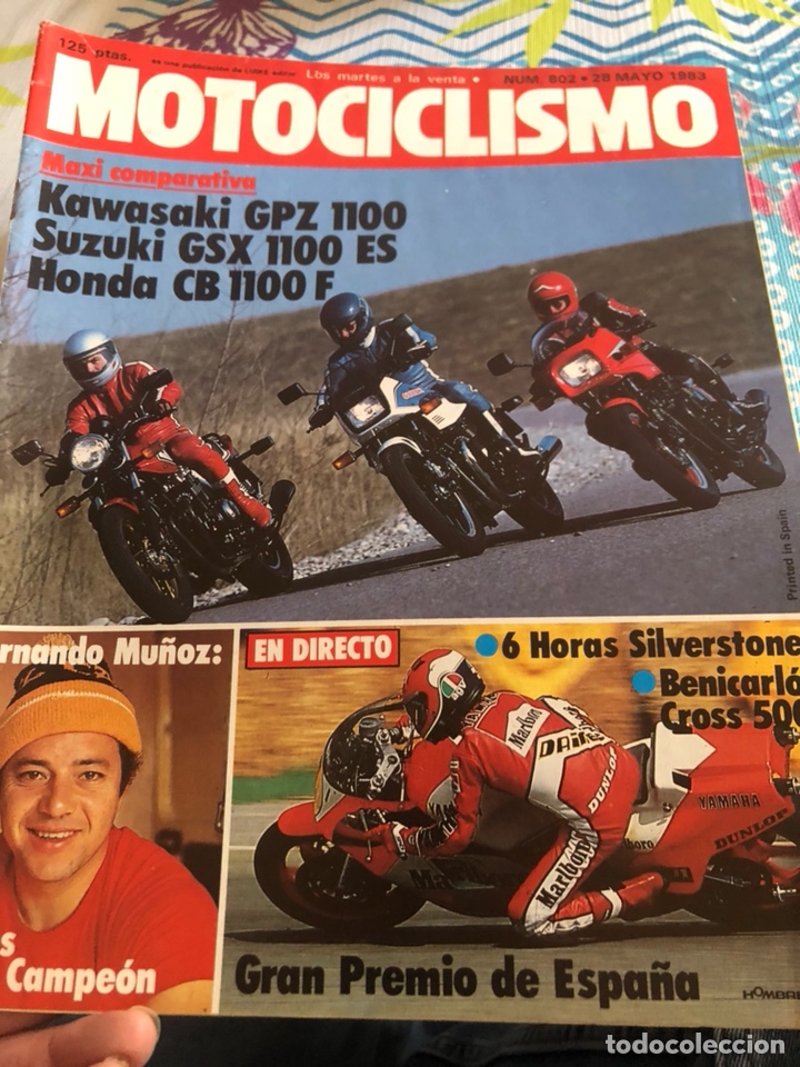 Voitures et Motocyclettes: Revista motociclismo num 802
