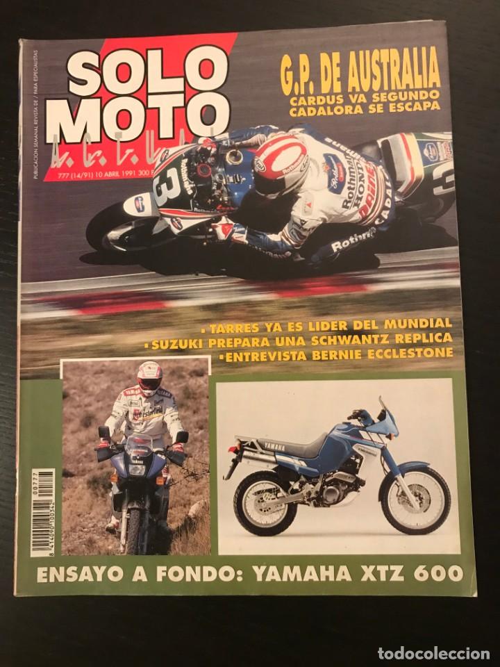 Automobili e Motociclette: SOLO MOTO ACTUAL N&ordm; 777 - YAMAHA XTZ 660 TENERE ITALJET SHOPPING GP AUSTRALIA TRIAL SANTIGOSA CROSS