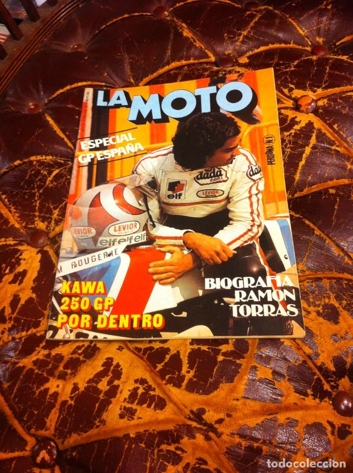Autos und Motorr&auml;der: REVISTA LA MOTO. N&ordm; 33. JUNIO 1977. ESPECIAL GP ESPA&Ntilde;A. KAWA 250 GP. RAM&Oacute;N TORRAS