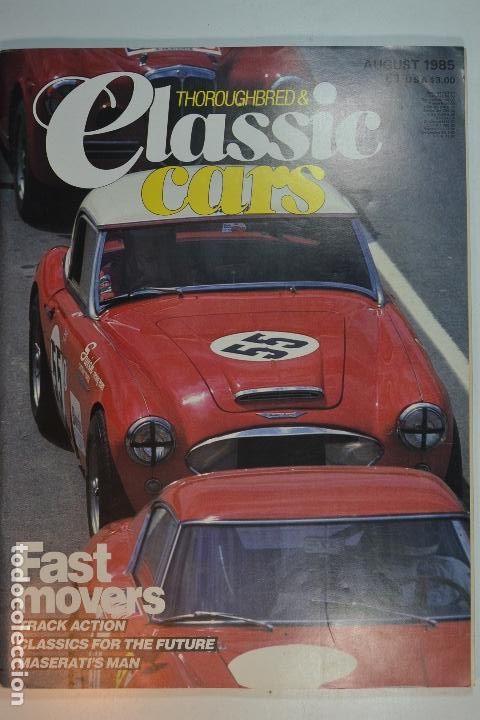 Automobili e Motociclette: 1985 REVISTA THOROUGHBRED & CLASSIC CARS ALFA ROMEO - PACKARD V12 - RELIANT SCIMITAR GTE