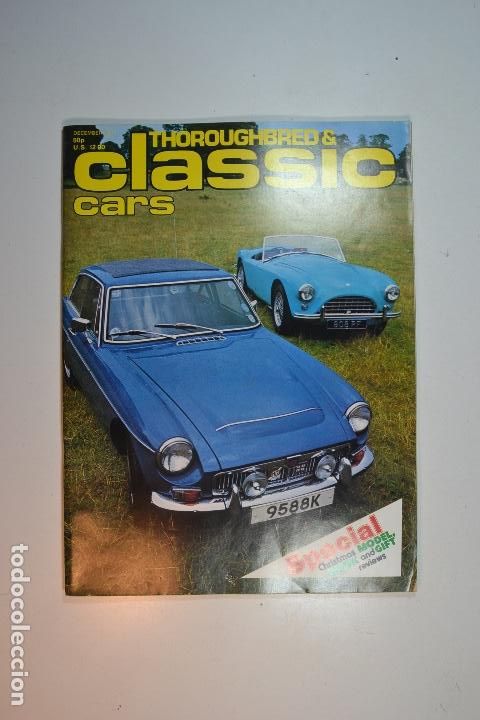 Coches y Motocicletas: 1977 REVISTA THOROUGHBRED & CLASSIC CARS JAGUAR MKV - MGC - BMW 633 - BMW 1OO RS - FIAT X1/9