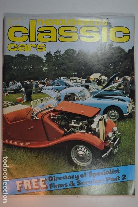 Automobili e Motociclette: 1977 REVISTA THOROUGHBRED & CLASSIC CARS - NEW ROVER Y ASTON MARTIN DB4 GT