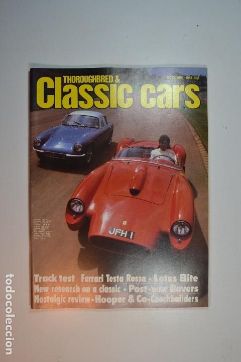 Automobili e Motociclette: 1982 REVISTA THOROUGHBRED & CLASSIC CARS - FERRARI TESTAROSSA Y LOTUS ELITE ROAD TEST
