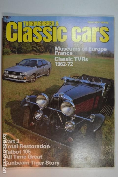Automobili e Motociclette: 1983 REVISTA THOROUGHBRED & CLASSIC CARS - CLASSIC TVR`S - TALBOT 105 - SUNBEAM TIGER HISTORY