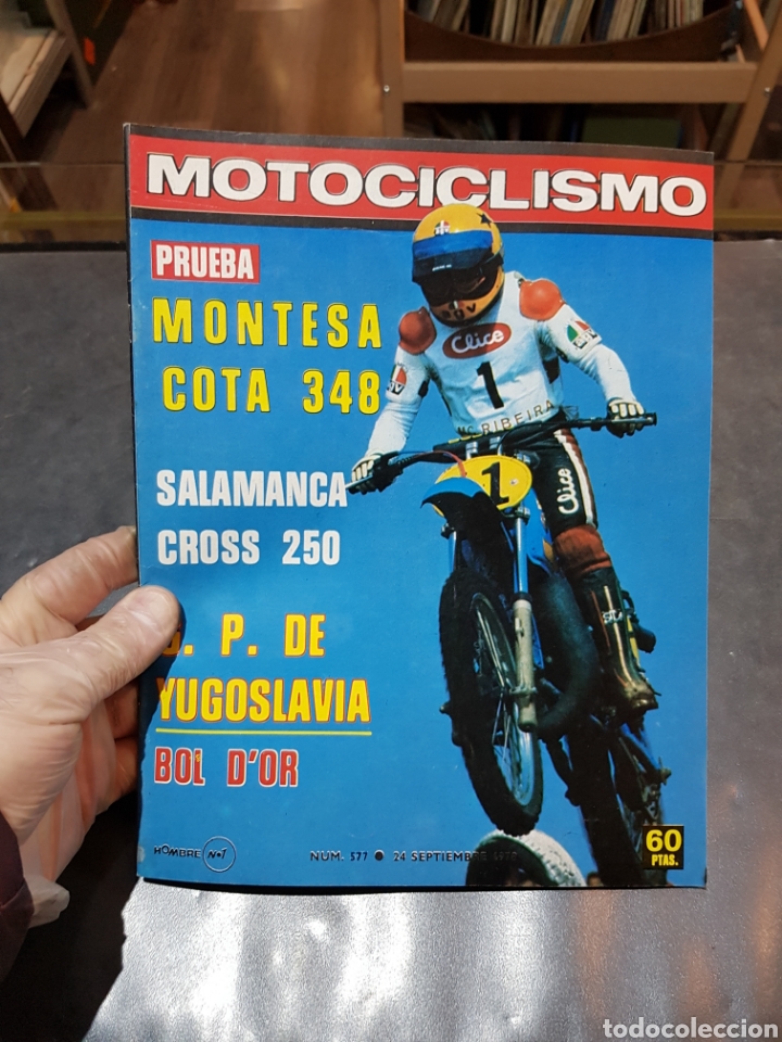 Cars and Motorcycles: Revista Motociclismo n&uacute;mero 577 con p&oacute;ster central