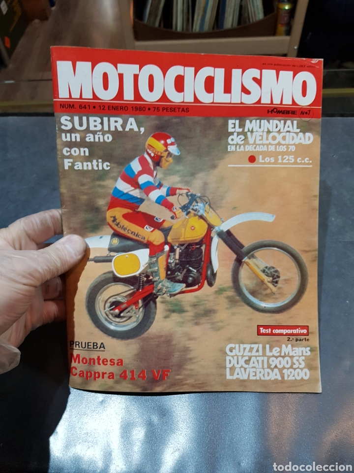 Cars and Motorcycles: Revista Motociclismo n&uacute;mero 641 enero de 1980 sin p&oacute;ster