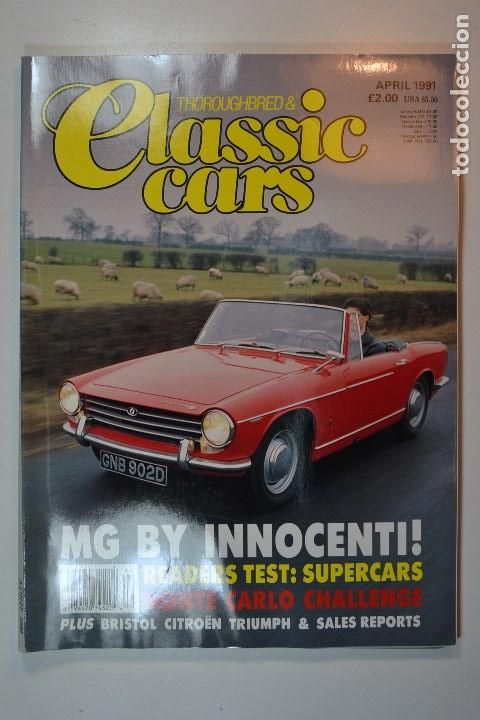 Cars and Motorcycles: 1991 REVISTA THOROUGHBRED & CLASSIC CARS - BRISTOL - TRIUMPH - CITROEN