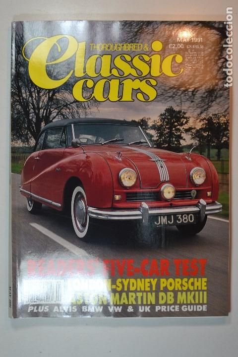 Coches y Motocicletas: 1991 REVISTA THOROUGHBRED & CLASSIC CARS -LONDON-SYDNEY PORSCHE