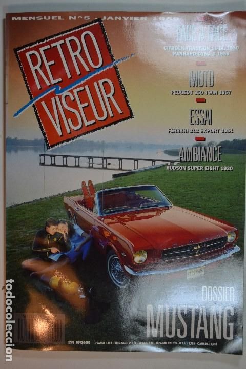 Autos und Motorr&auml;der: 1989 REVISTA RETRO VISEUR - DOSSIER MUSTANG - FERRARI 212 EXPORT 1951
