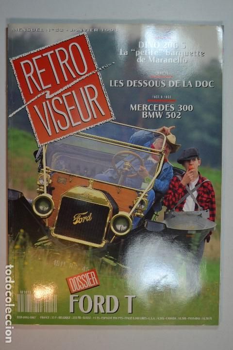 Autos und Motorr&auml;der: 1993 REVISTA RETRO VISEUR - DOSSIER FORD T - MERCEDES 300 - BMW 502