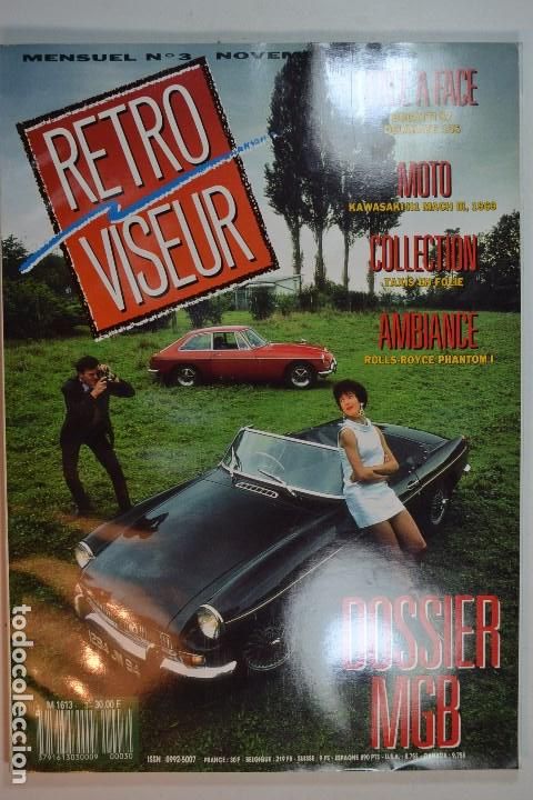 Autos und Motorr&auml;der: 1988 REVISTA RETRO VISEUR - DOSSIER MGB - BUGATTI 57 - DELAHAYE 135