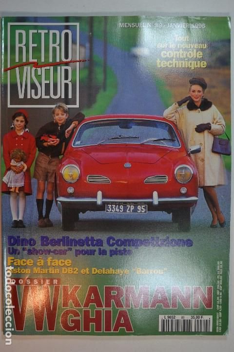 Autos und Motorr&auml;der: 1996 REVISTA RETRO VISEUR - DOSSIER VW KARMANN GHIA - DINO BERLINETTA