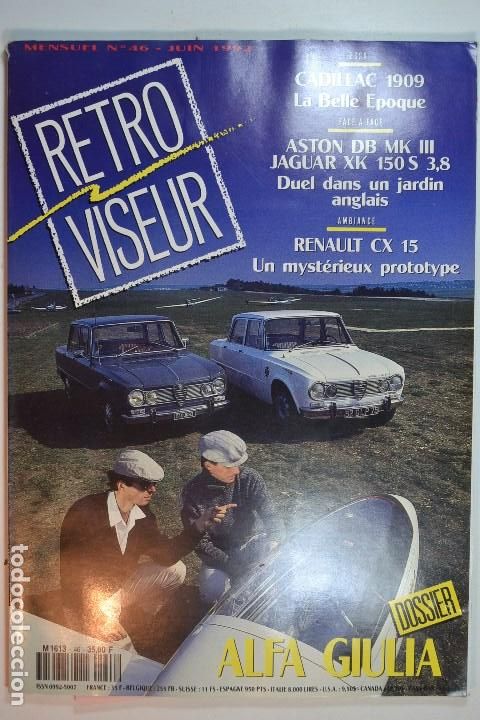 Autos und Motorr&auml;der: 1992 REVISTA RETRO VISEUR - DOSSIER ALFA GIULIA - CADILLAC 1909