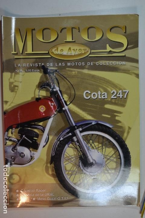 Autos und Motorr&auml;der: a&ntilde;o 8 n&ordm;36 REVISTA MOTOS DE AYER - COTA 247 - HISTORIA DE LA URAL