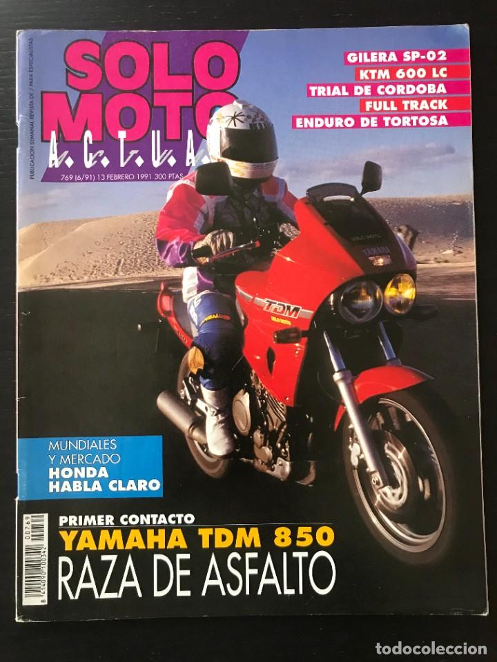 Voitures et Motocyclettes: SOLO MOTO N&ordm; 769 - GILERA SP 02 GONZALO GIL ENDURO TORTOSA SIMSON SR 80 KTM 600 LC4 YAMAHA TDM 850