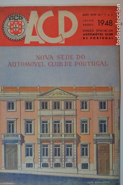 Voitures et Motocyclettes: 1948 REVISTA ACP - PUBLICIDAD TUCKER 1948 - CIRCUITO 24 DE JULHO LOUREN&Ccedil;O MARQUES