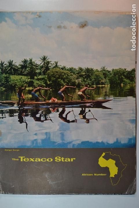 Voitures et Motocyclettes: 1955 REVISTA TEXACO STAR AFRICAN NUMBER RARO
