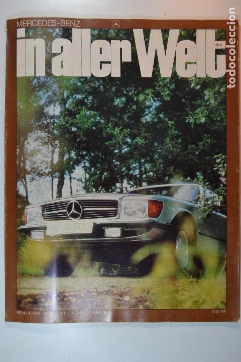 Voitures et Motocyclettes: 1972 REVISTA DAIMLER BENZ EN CASYELLANO RARO IN ALLER WELT