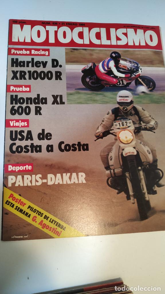 Voitures et Motocyclettes: MOTOCICLISMO NUM, 836 de 21 de enero de 1984
