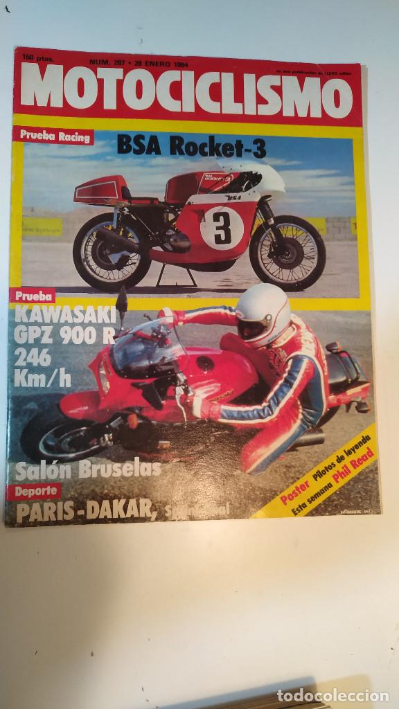 Voitures et Motocyclettes: MOTOCICLISMO NUM, 837 de 28 de enero de 1984