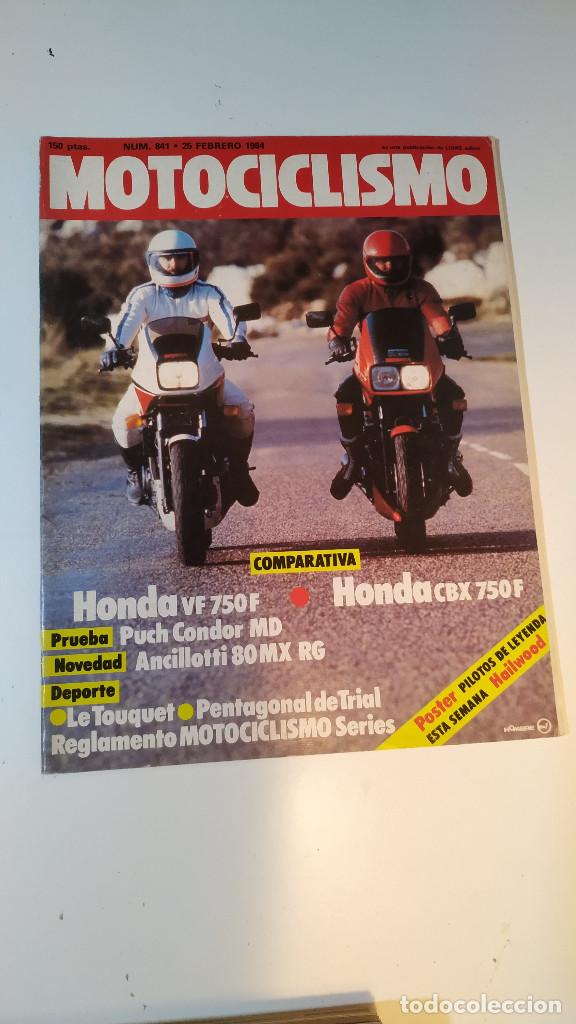 Voitures et Motocyclettes: MOTOCICLISMO NUM, 841 de 25 de febrero de 1984