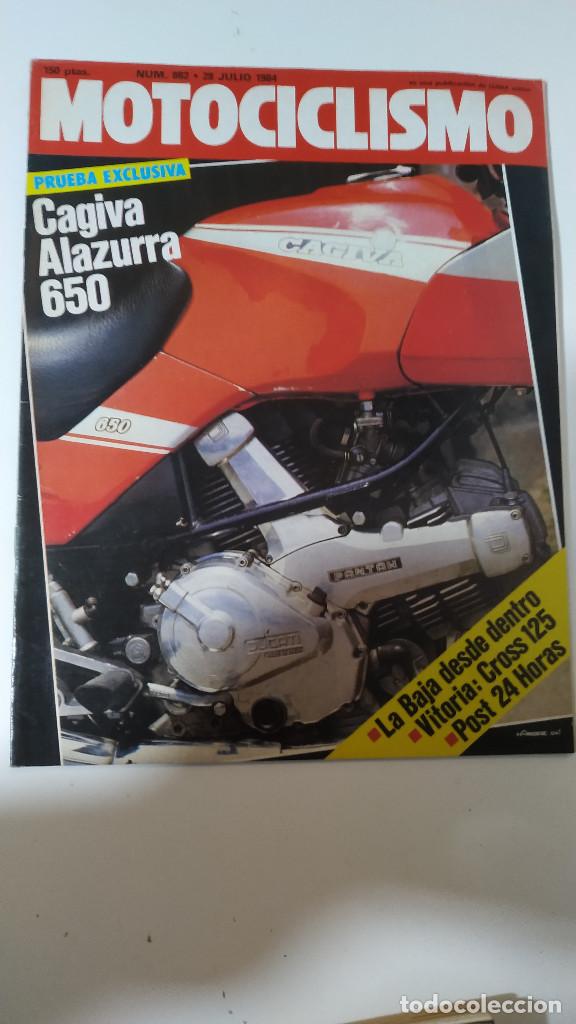 Voitures et Motocyclettes: MOTOCICLISMO NUM, 862 de 28 de julio de 1984