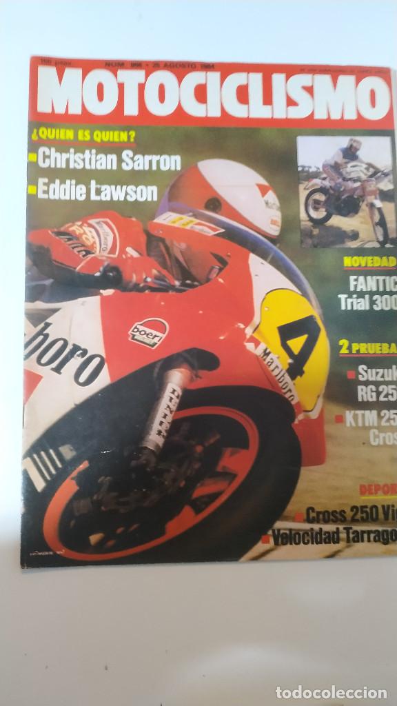Voitures et Motocyclettes: MOTOCICLISMO NUM, 866 de 25 de agosto de 1984