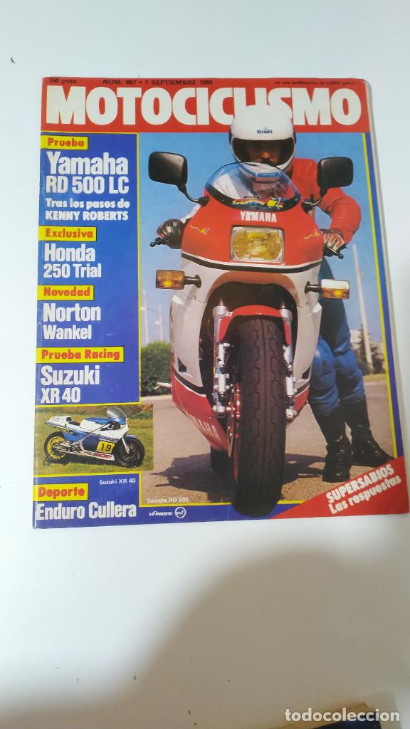 Voitures et Motocyclettes: MOTOCICLISMO NUM, 867 de 1 de septiembre de 1984