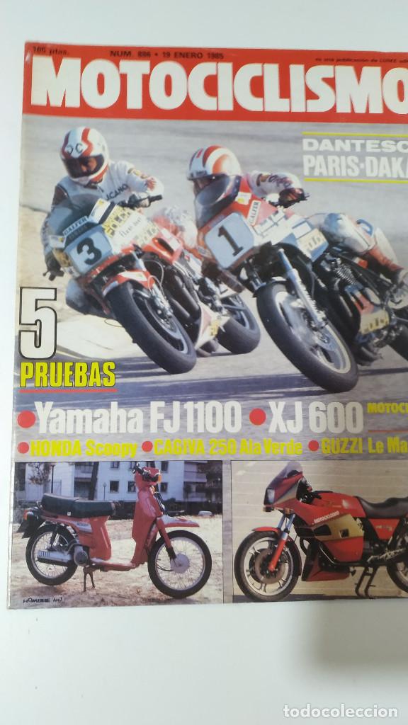 Voitures et Motocyclettes: MOTOCICLISMO NUM, 886 de 19 de enero de 1985