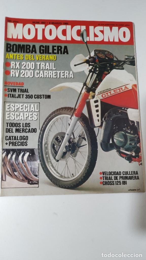 Voitures et Motocyclettes: MOTOCICLISMO NUM, 893 de 9 de marzo de 1985