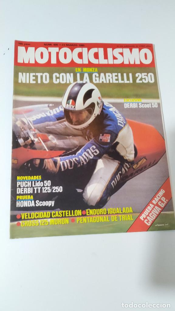 Voitures et Motocyclettes: MOTOCICLISMO NUM, 895 de 23 de marzo de 1985