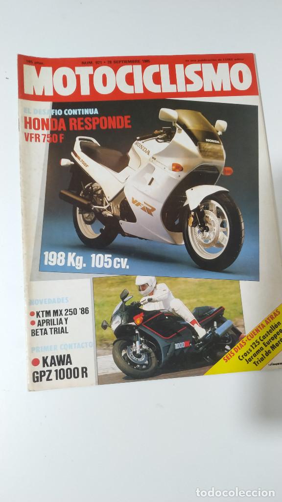 Autos und Motorr&auml;der: MOTOCICLISMO NUM, 921 de 28 de septiembre de 1985