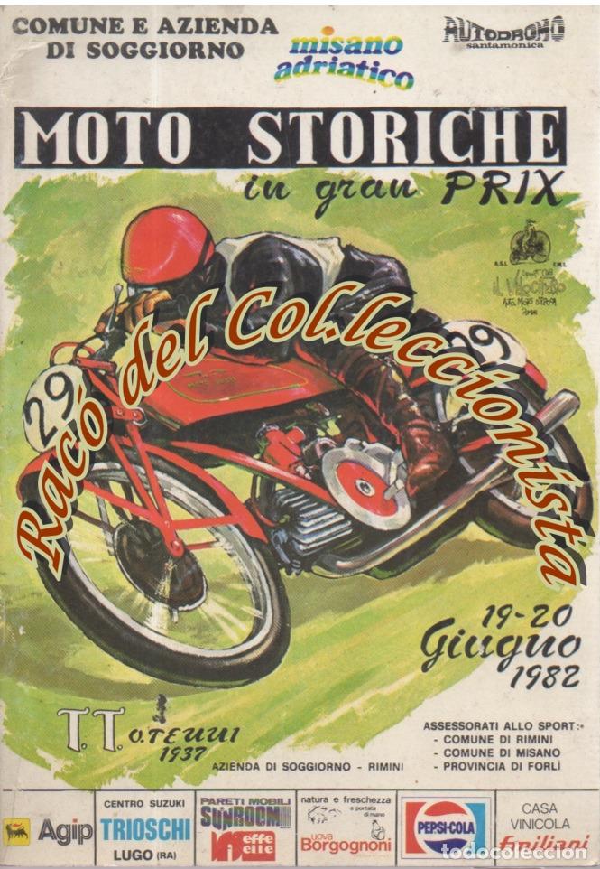 Autos und Motorr&auml;der: MOTO STORICHE IN GRAND PRIX 19-20 GIUGNO 1982, SPORT CLUB EL VELOCIFERO