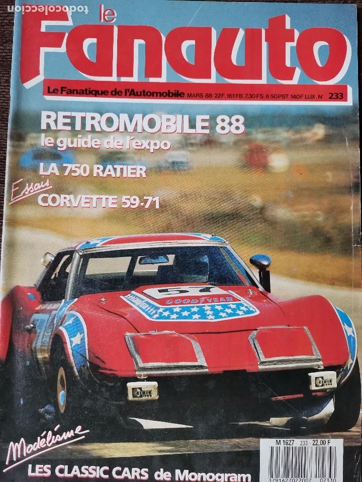 Autos und Motorr&auml;der: 1988 REVISTA FANAUTO - CORVETTE 59-71 - RENAULT R 21 TURBO