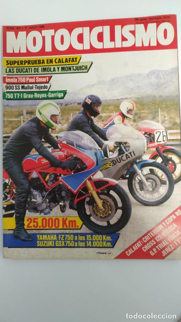 Autos und Motorr&auml;der: MOTOCICLISMO NUM, 962 de 17 de julio de 1986